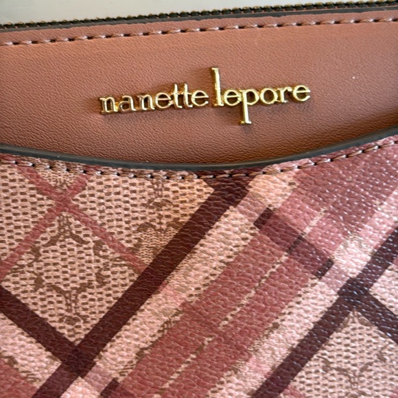 Nanette Lepore Pink Plaid Shoulder Bag - Picture 2 of 16